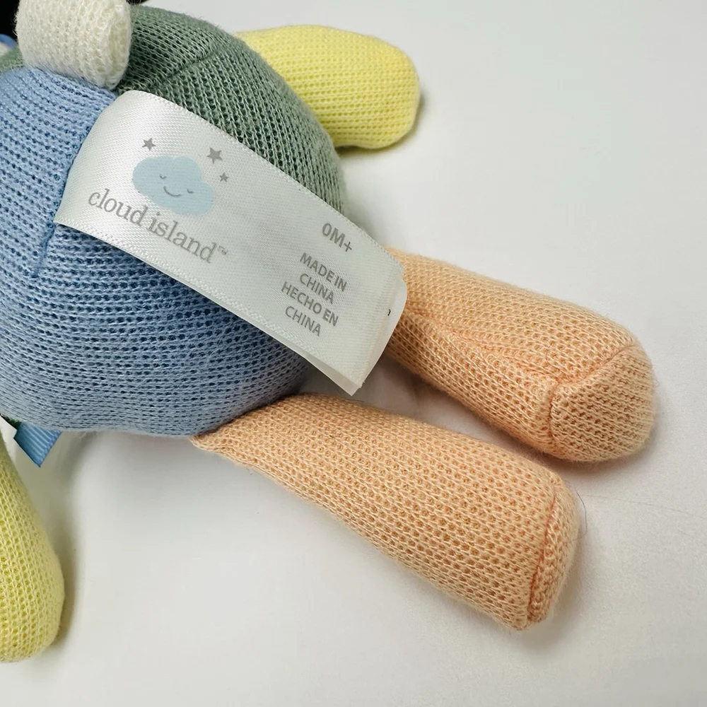 Cloud Island Interactive Bunny Stuffed Plush Baby Toy w/ Original Tag